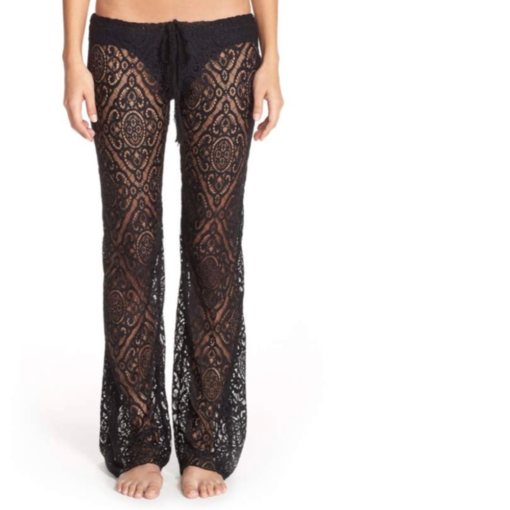 Becca Amore' Lace Swim Cover Up Pants